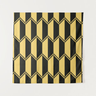 Abstraktes geometrisches Muster  Wandteppich