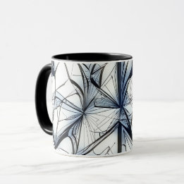 Abstraktes geometrisches Musterdesign 27- Kaffeezu Tasse
