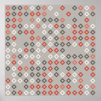 Abstraktes geometrisches Musterdesign, Kunst, Hint
