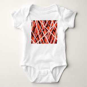 Abstraktes geometrisches Papier: Hochauflösende Te Baby Strampler