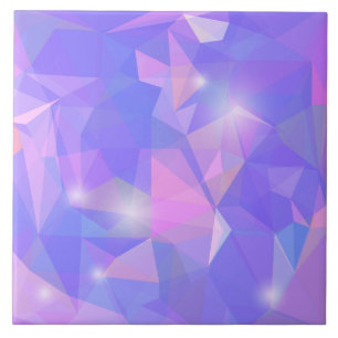 Abstraktes geometrisches Polygon Fliese