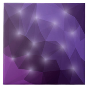 Abstraktes geometrisches Polygon Fliese