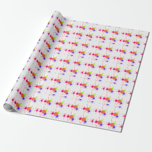 Abstraktes Geschenkpapier (Ungerollt)
