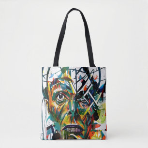 Abstraktes Gesicht einer Alien