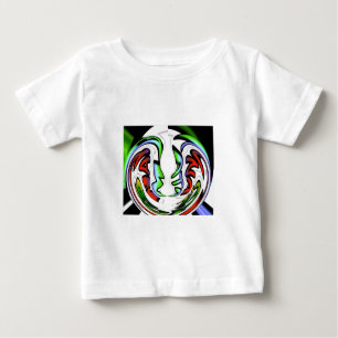 Abstraktes Gesicht Hakuna Matata Kunstdruckerei Baby T-shirt