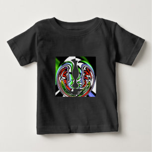 Abstraktes Gesicht Hakuna Matata Kunstdruckerei Baby T-shirt