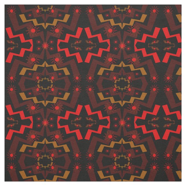 Abstraktes Gewebe aus Blitzsonnen Stoff (Muster)