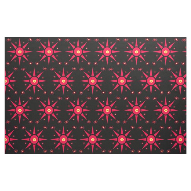 Abstraktes Gewebe aus Red Star Stoff (Fat Quarter (45,7 x 55,9 cm))