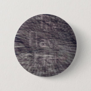 Abstraktes Ghost-Zeichen auf Brick-Gebäude Button