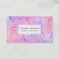 Abstraktes Girly lila rosa Paisley-Skizze-Muster