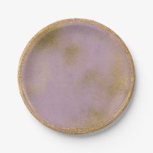 Abstraktes Gold Lilac Lila Glass Party Vip