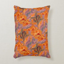 Abstraktes goldenes Tamarin mit gekreuzten Beinen