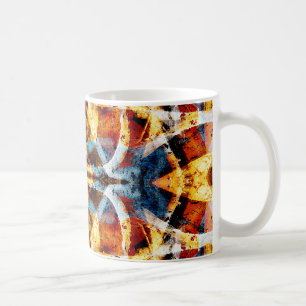 Abstraktes Graffiti-Muster Tasse