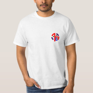 Abstraktes grafisches T-Shirt
