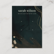 Abstraktes Green Black Gold 3 Stuhlvorschau