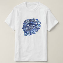 Abstraktes griechisches böses Auge mit griechische