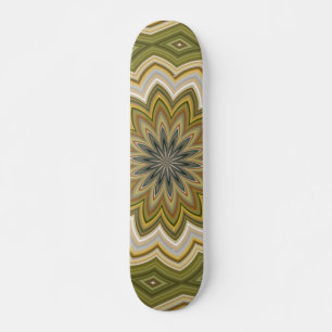 Abstraktes grünes Skateboard