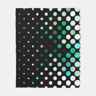 Abstraktes Halbton-Hintergrundmuster. Geometrische Fleecedecke