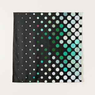 Abstraktes Halbton-Hintergrundmuster. Geometrische Wandteppich