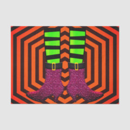 Abstraktes Halloween-Tissue Seidenpapier