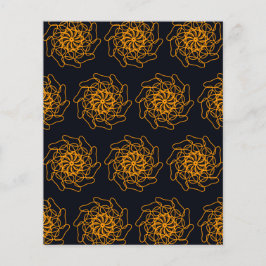 Abstraktes handgezeichnet Muster Scrapbook Paper