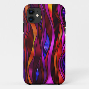 Abstraktes Hartglas Case-Mate iPhone Hülle