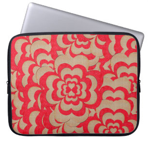 Abstraktes Herzdesign. Valentinstag Laptopschutzhülle