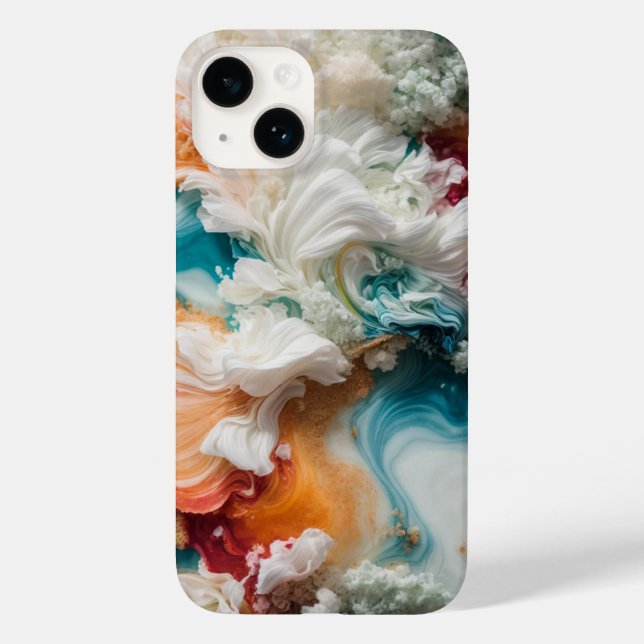 Abstraktes Hintergrundbild Case-Mate iPhone Hülle (Rückseite)