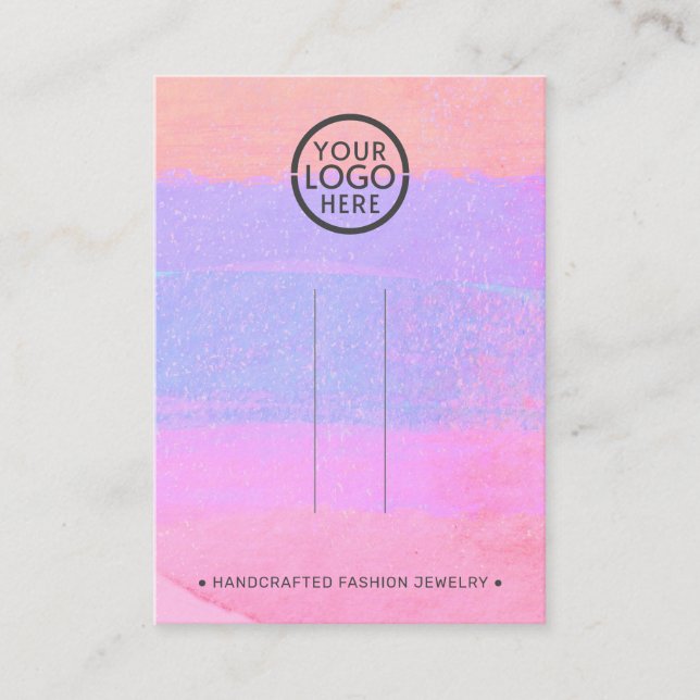 Abstraktes Hinzufügen des Logohairclips-Barrett-Di Telefonnummerkarte (Vorderseite)