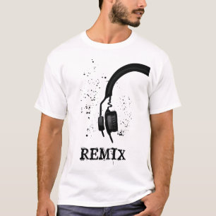 abstraktes Hip Hop Graphic-T-Shirt "Rhythmen remix T-Shirt