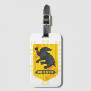 Abstraktes HUFFLEPUFF™-Wappen Gepäckanhänger