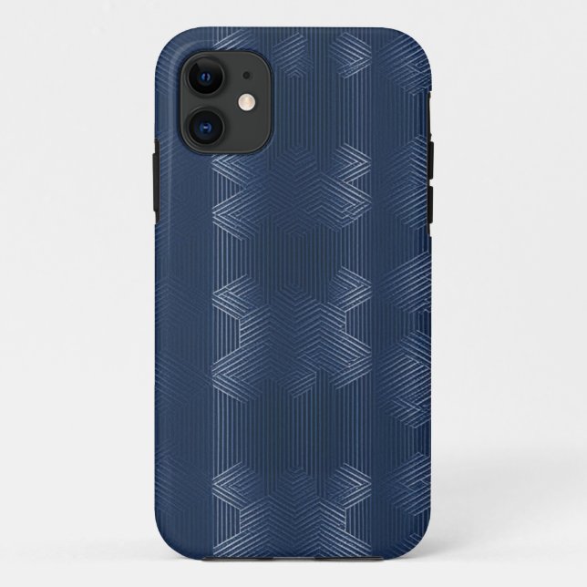 Abstraktes Indigo #2 Case-Mate iPhone Hülle (Rückseite)