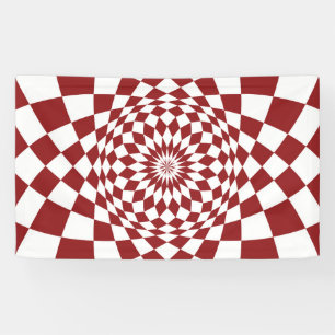 Abstraktes Innendesign Banner
