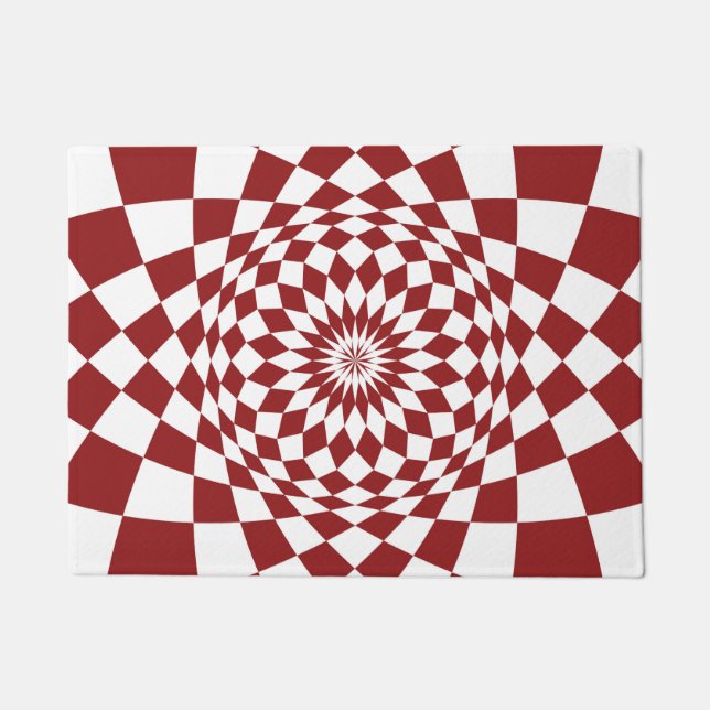 Abstraktes Innendesign Fußmatte (Vorderseite)