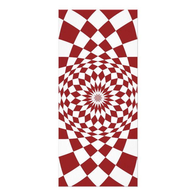 Abstraktes Innendesign Werbekarte (Vorne)