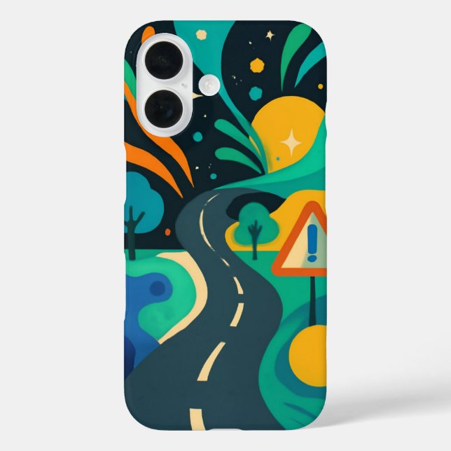 Abstraktes iPhone 16-Case-Design" Case-Mate iPhone Hülle (Rückseite)
