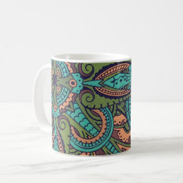 Abstraktes Jugendstil-Motiv Christdresser Kaffeetasse