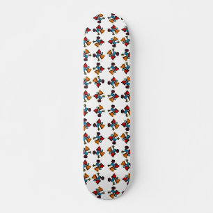 Abstraktes Kaleidoskop Druckmuster Skateboard