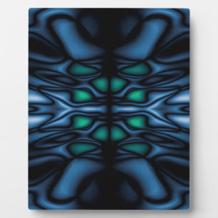 Abstraktes Kaleidoskopmuster Fotoplatte
