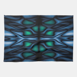 Abstraktes Kaleidoskopmuster Handtuch