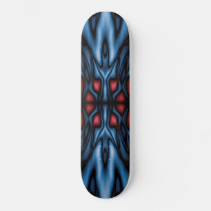 Abstraktes Kaleidoskopmuster Skateboard