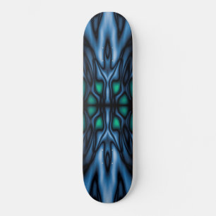 Abstraktes Kaleidoskopmuster Skateboard