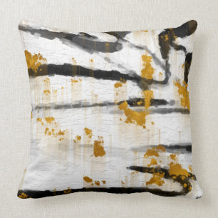 Abstraktes Kissen des Throw-2014-1