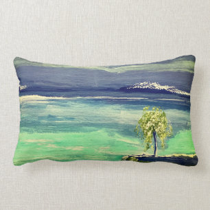 Abstraktes Kissen - Seascape-Baum