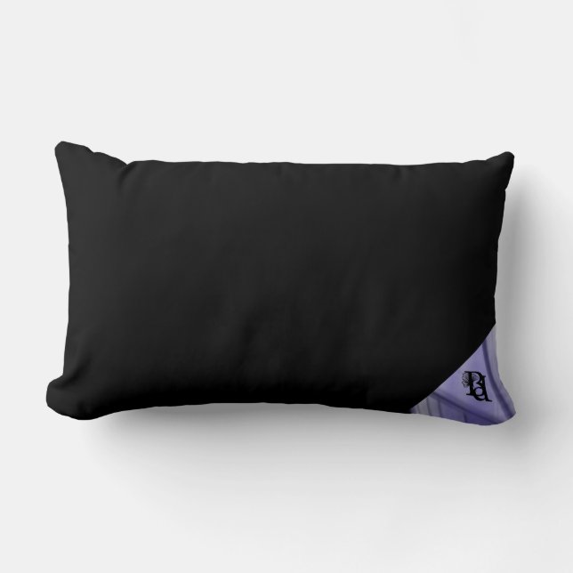 Abstraktes Kissen Trend Lavender Violet (Vorderseite)