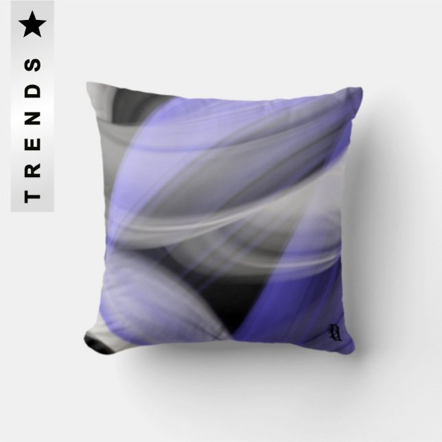 Abstraktes Kissen Trend Lavender Violet (Von Creator hochgeladen)