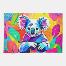 Abstraktes Koala-Design