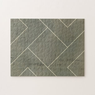 Abstraktes Konzept mit geometrischen Formen Puzzle