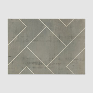 Abstraktes Konzept mit geometrischen Formen Seidenpapier