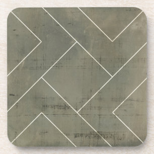 Abstraktes Konzept mit geometrischen Formen Untersetzer